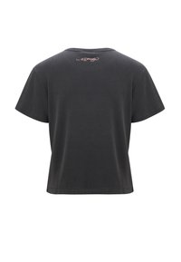 Ed Hardy TOKYO-GEISHA TIGHT  - T-shirts print - washed black