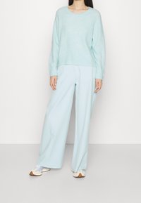 Samsøe Samsøe Strickpullover - light blue