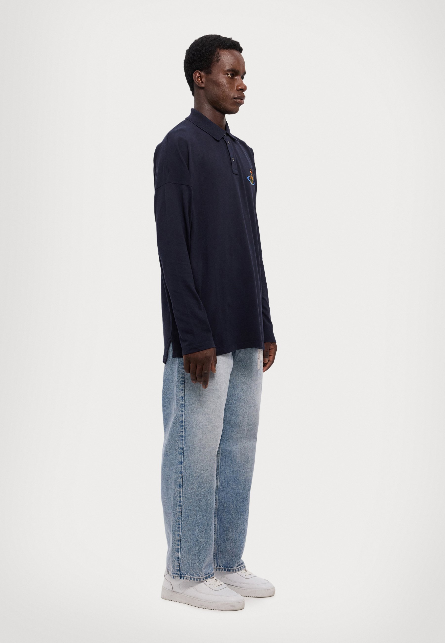 Vivienne Westwood OVERSIZED UNISEX - Polo shirt - navy/dark blue