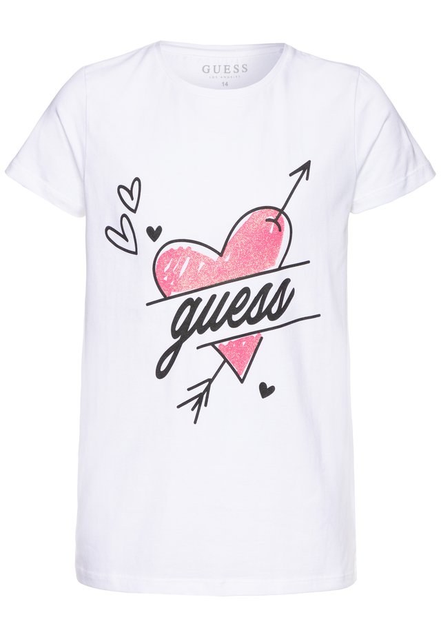 T-shirt print - blanc pur