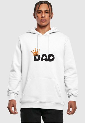 Merchcode FATHERS DAY-KING DAD - Hoodie - white