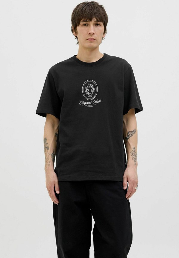 JORDIA GRAPHIC FRONT CREW NECK - T-Shirt print