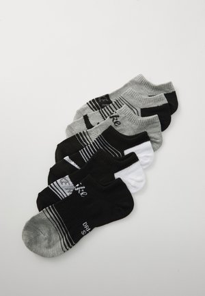 6 PACK - Träningssockor - mottled grey/black/white