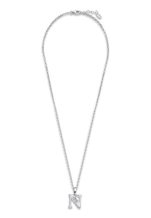 BUCHSTABE N - Halskette - silberfarben