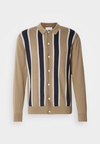 POLO CARDIGAN  - Kardigán - dark stone