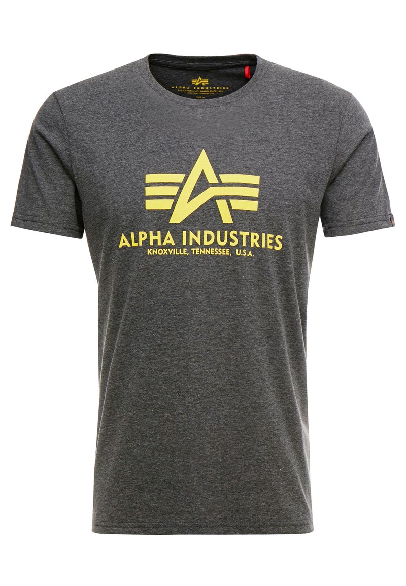 alpha industries T-shirt print grijs alpha industries T-shirt print grijs