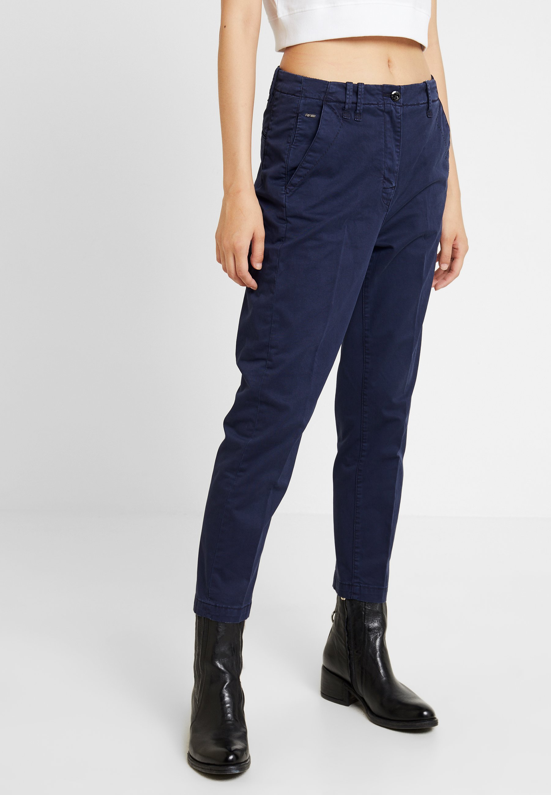 G Star PAGE BOYFRIEND Chinos sartho blue Zalando.no Herrlicher PITCH STRETCH - Jeans slim fit - raw