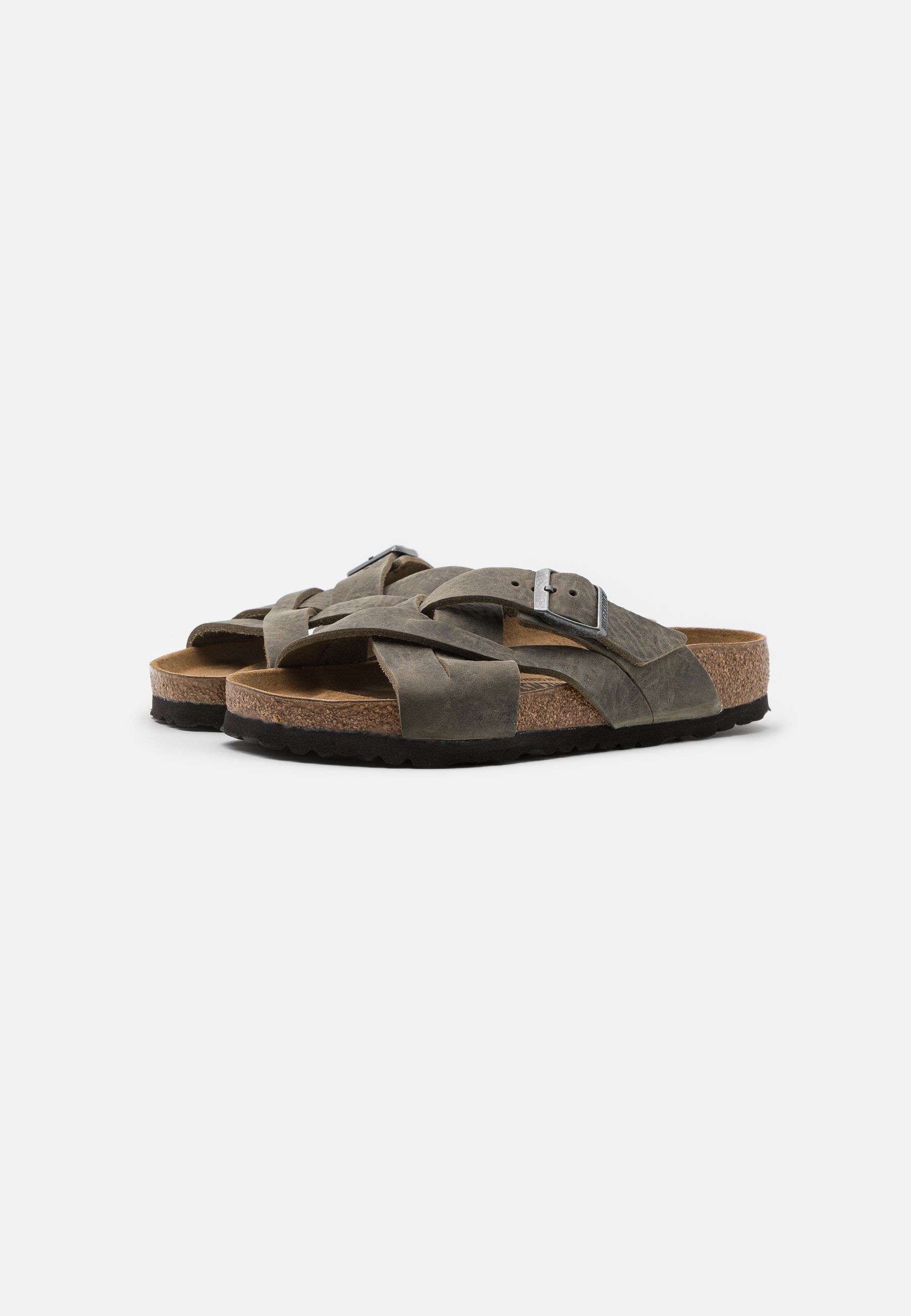 Birkenstock LUGANO UNISEX - Muiltjes - faded khaki/kaki - Zalando.nl