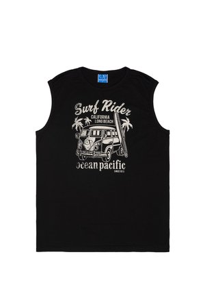 Ocean Pacific, OCEAN PACIFIC HERREN ÄRMELLOSES T-SHIRT NORMALE PASSFORM SHOREY - Top - black ecru