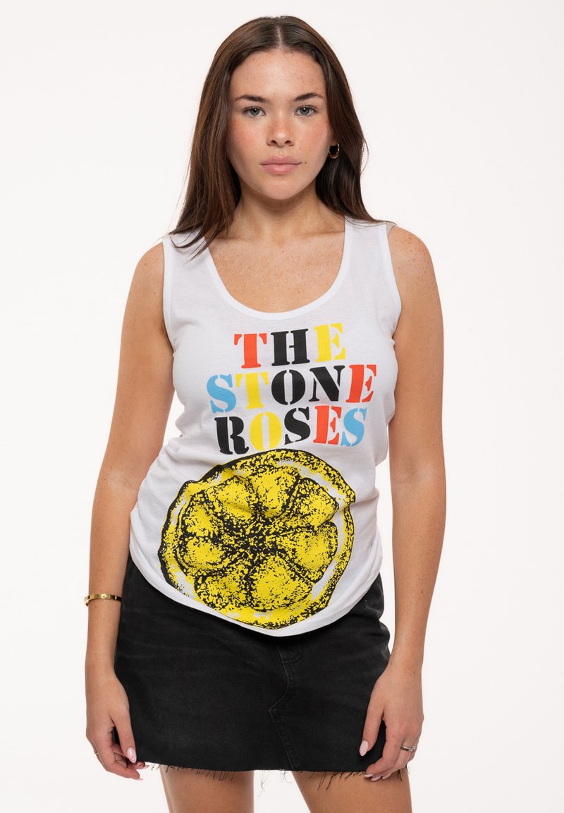 Paradiso Clothing THE STONE ROSES LEMON - Top - white