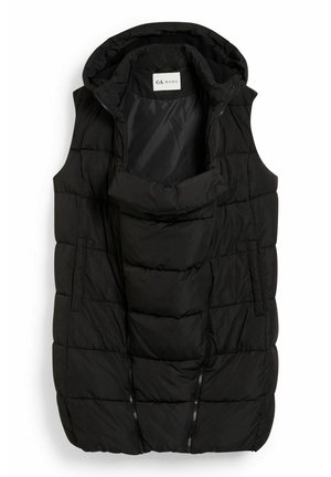 Vest - mottled black