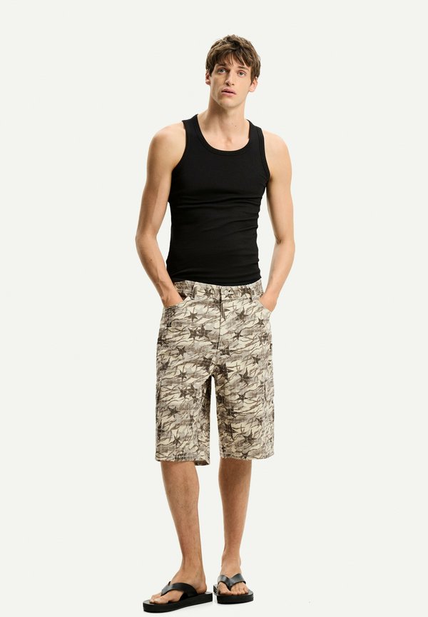 Jeans Shorts - beige