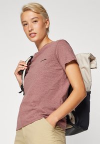 Patagonia LOGO RESPONSIBILI-TEE - Marškinėliai su spaudiniu - dulse mauve