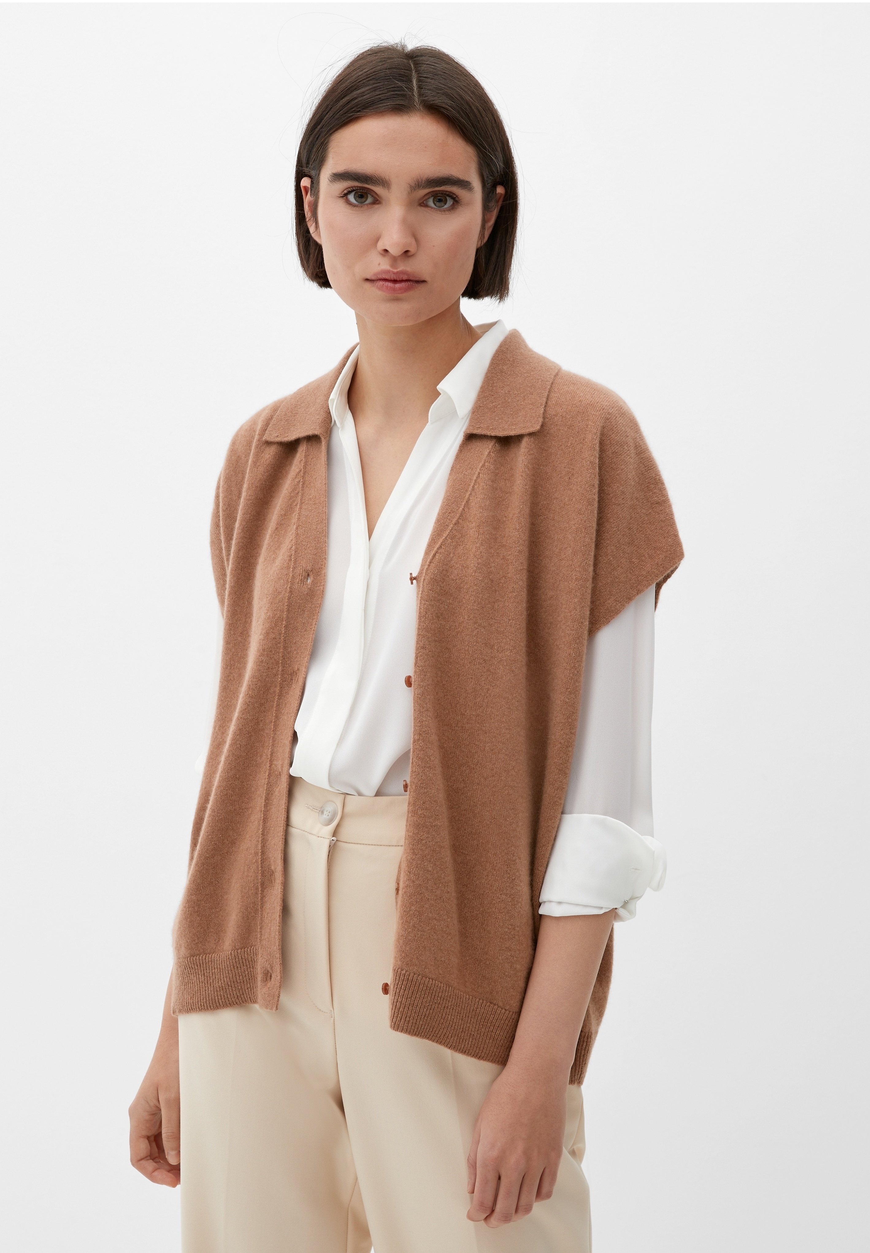 S.Oliver BLACK LABEL Damen Strickjacke – Lässiger Cardigan Für Alltag & Freizeit