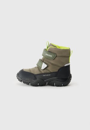 BALTIC UNISEX - Snowboots  - dark green/lime green