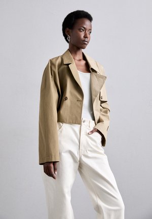 BLAKE PANTS - Relaxed fit jeans - ecru