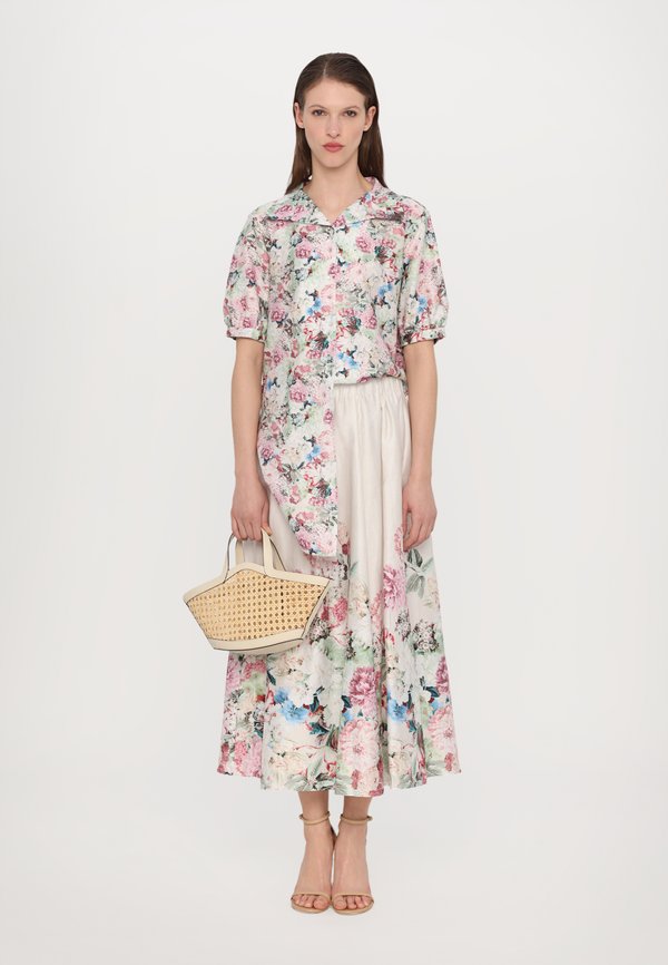 NATIF - A-line skirt - powder2