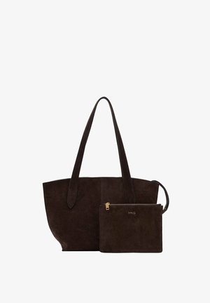 Mango SHOPPER - Shopping Bag - brown