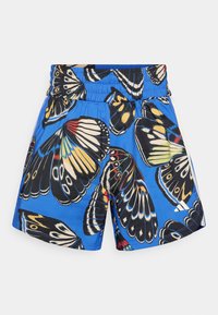 FARM SHORTS - Träningsshorts - black/blue/lush red