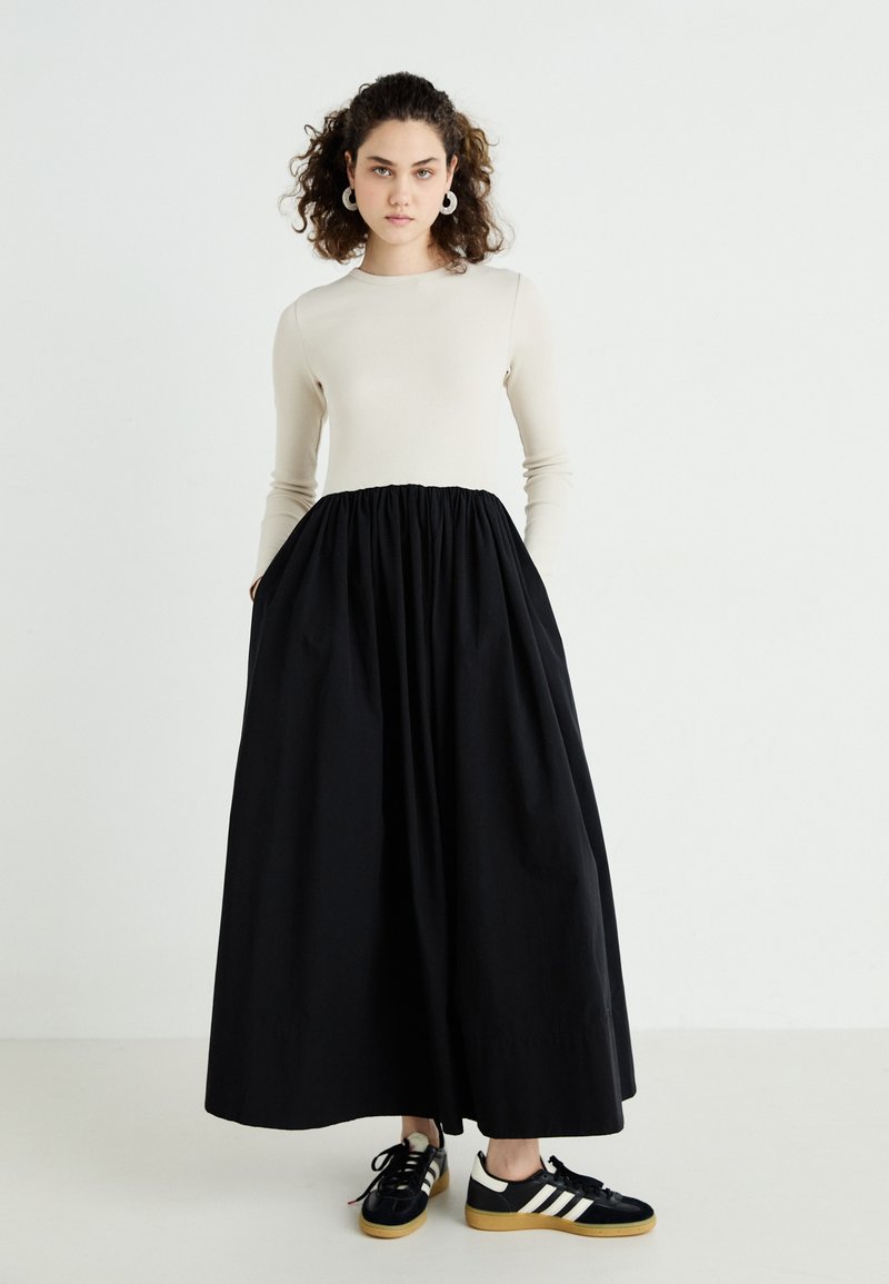 YAS YASMIRA  LONG DRESS - Maksi suknelė - birch/black