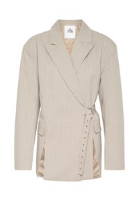 Kurzmantel - simply taupe check ms
