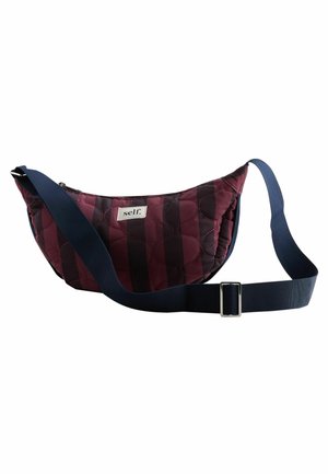 Rokassoma - navy burgundy stripe