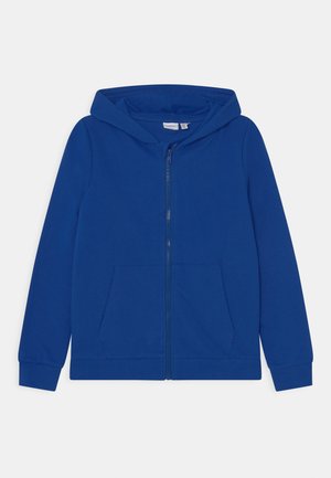 NKMNESWEAT CARD HOOD - Felpa con zip - surf the web