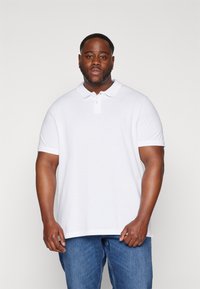Pier One BASIC 2 PACK - Polo - white/black