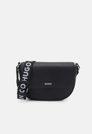 SADDLE - Borsa a tracolla - black