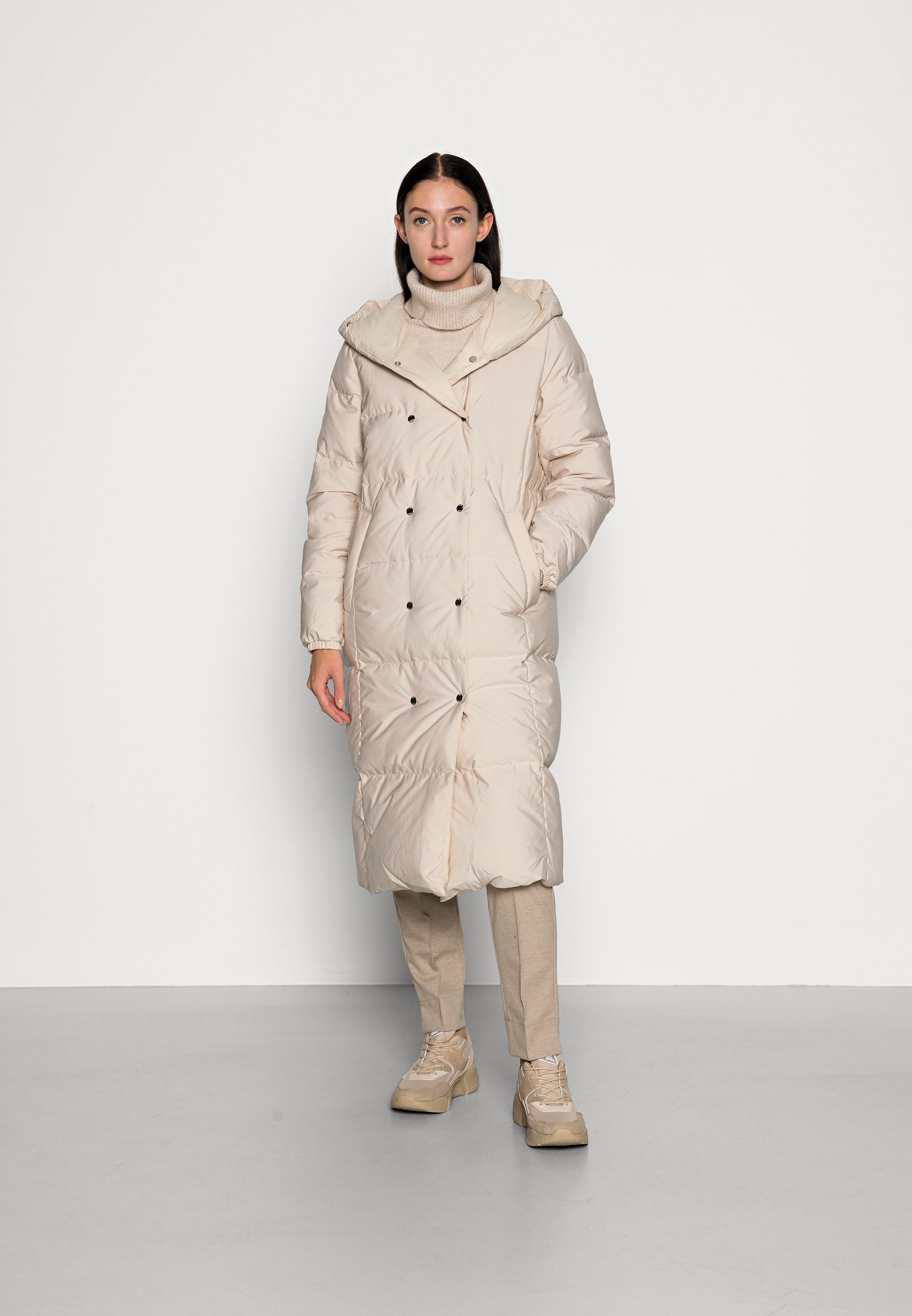 esprit long down coat