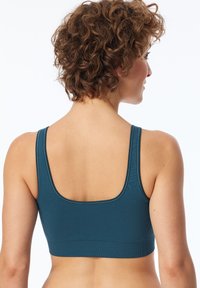 Schiesser CASUAL SEAMLESS - Toppe - petrol