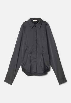 Sara Battaglia PUFF SLEEVE - Πουκαμίσα με κουμπιά - black