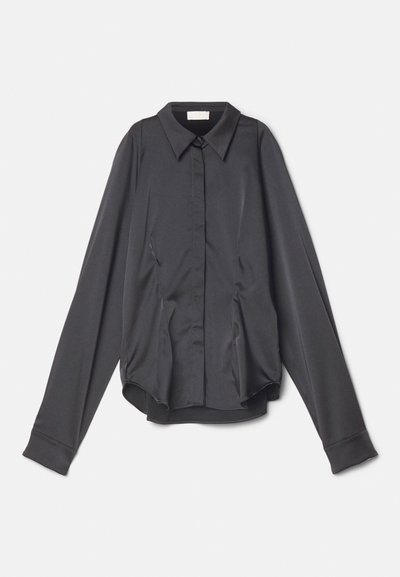 Sara Battaglia PUFF SLEEVE - Πουκαμίσα με κουμπιά - black