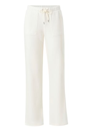 Ellos Collection VELOURSHOSE - Træningsbukser - white