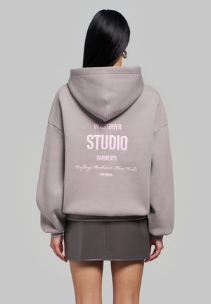 WRSTBHVR, WRSTBHVR HOODIE GARM V6 HOODIE UNISEX - Φούτερ με κουκούλα - gull