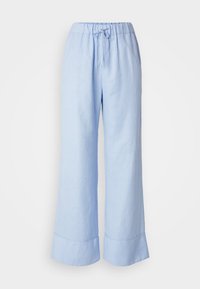 MAISIE WIDE PANTS - Nohavice - pastel blue
