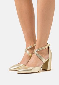 Anna Field - LEATHER  - Klassiske pumps - gold Miniatyrbilde 1