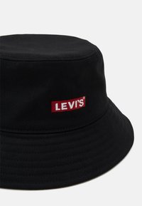 Levi's® BUCKET HAT BABY TAB LOGO UNISEX - Pălărie - regular black