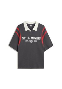 PRINTED SHORT SLEEVE - Polo majica - grey