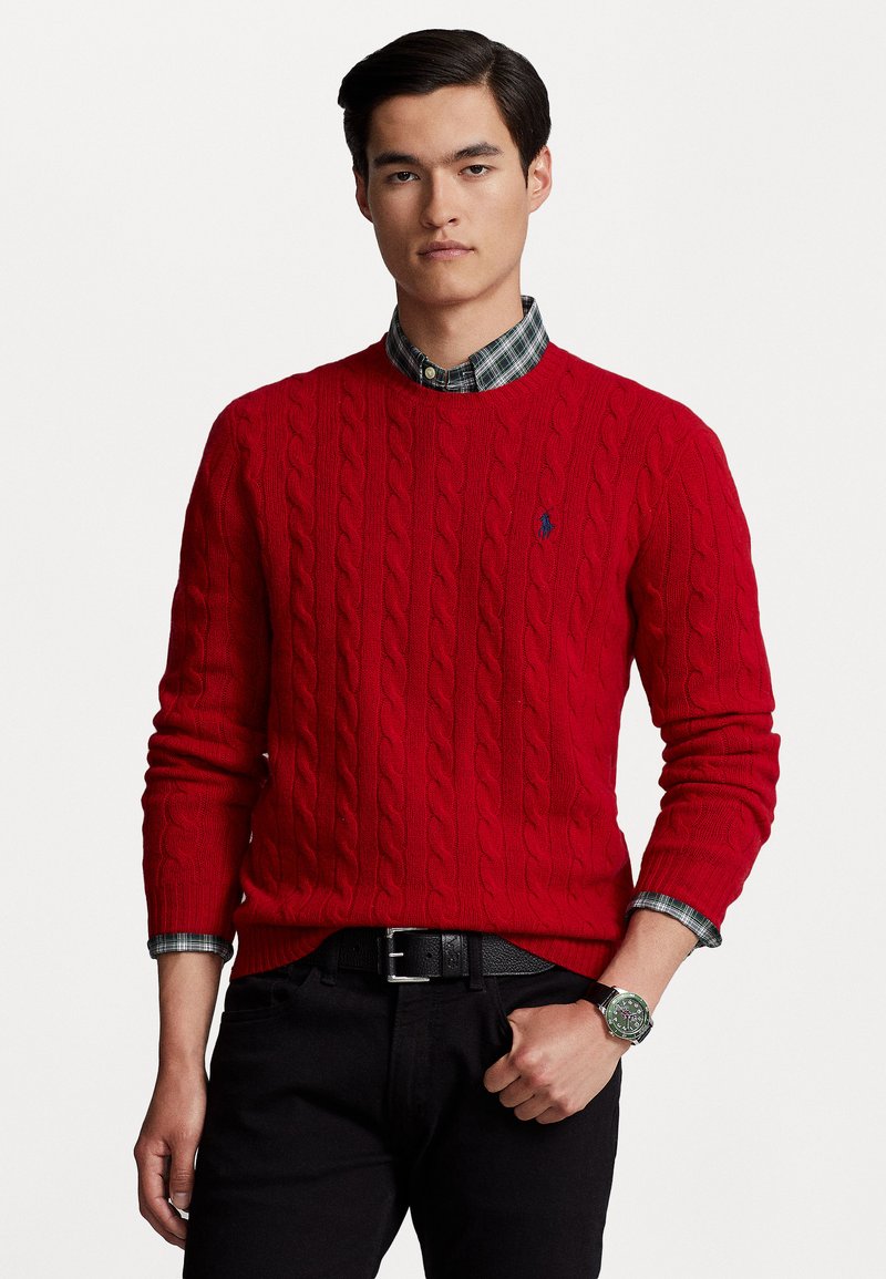 Polo Ralph Lauren Jumper park ave red/red Zalando.co.uk