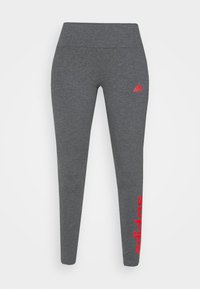 Não selecionado, dark grey/vivid red