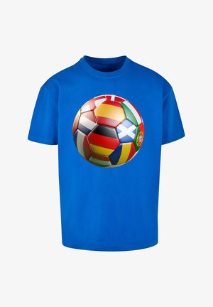 Upscale by Mister Tee, FOOTBALLS COMING HOME EUROPE TOUR - Print T-shirt - cobaltblue