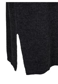 Zizzi LANGES MIT SCHLITZ - Neulemekko - dark grey melange