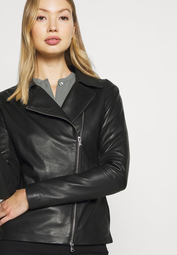 CABAN COAT - Leather jacket3