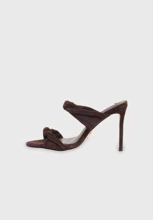 Steve Madden, TROPHY - Mules à talons - brown