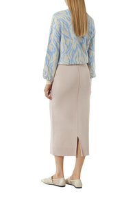 comma casual identity Bleistiftrock - helles beige