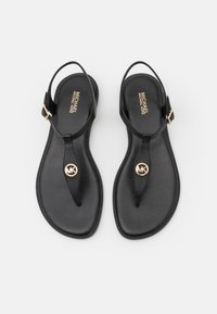 MICHAEL Michael Kors MALLORY THONG - Sandalias de dedo - black