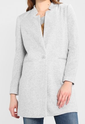 Manteau court - mottled light grey