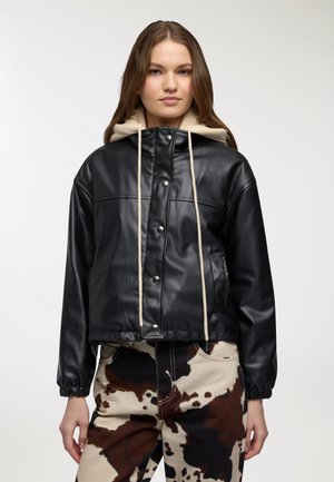 CAPOSPALLA  - Giacca in similpelle - nero