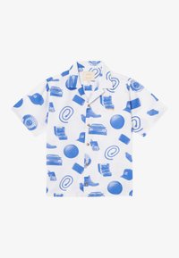 PAID IN FULL SHIRT UNISEX - Blúzka so zapínaním na gombíky - white